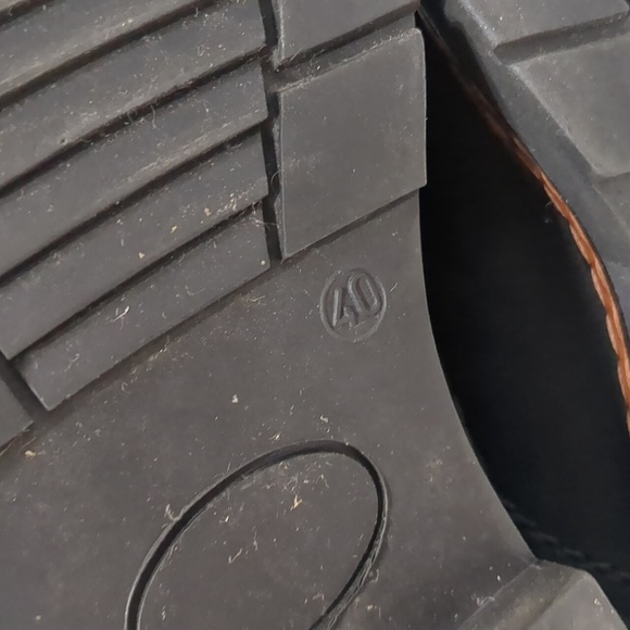 Anfibio Waterproof black and Green Leather  Winter women's Boots Size 40 US 9.5 - Picture 4 of 13